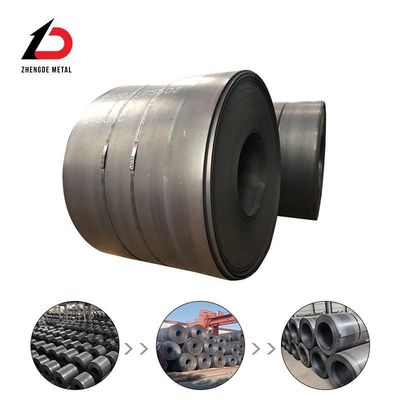 Custom Cycle 7-15 Days Prime SPCC St12 St37 S235jr Hot Rolled Carbon Steel Coil 25mm Mild Iron Metal Coils Used on Bridge