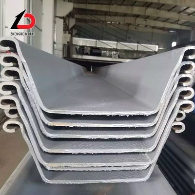 Hot Rolled Steel Sheet Pile/Type2 Type3 Q235 Q345 Q345b S275 S355 Sy290 Sy295 Sy390 Steel Profile Hot Rolled U Type Z Type Steel Sheet Pile