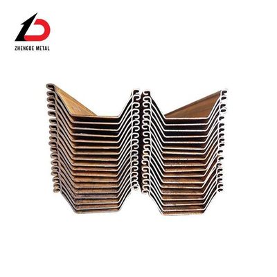 Hot Rolled Steel Sheet Pile/Type2 Type3 Q235 Q345 Q345b S275 S355 Sy290 Sy295 Sy390 Steel Profile Hot Rolled U Type Z Type Steel Sheet Pile