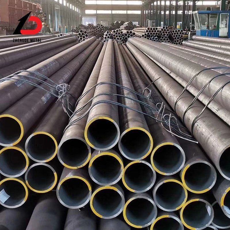 Factory Sale Steel Pipe Seamless Steel Tube ASTM JIS GB DIN Round Carbon Steel Seamless Pipe En Black Alloy Oil Seam Steel Pipe