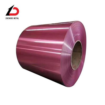 最良0.45mm G90 冷式PPGI色塗装前塗装コイル エッジ スリット エッジ トップコーティング厚さ10-45um