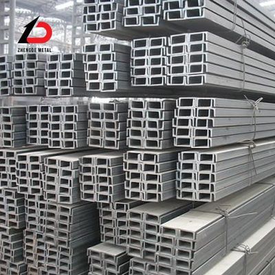 ASTM A36 Q235 Ss400 Q345b S235jr A992 A572 グレード 50 高強度鋼 幅広く 低炭素鋼 Cチャネル鋼