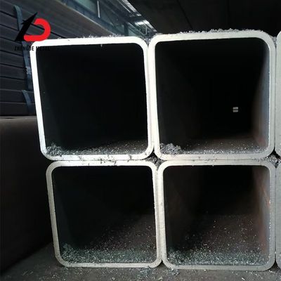 ASTM A56 De Tubo De Acero ホットロールされた方形 Rhs 炭素鋼重量チューブ 直角型黒鉄管 建設材料の工場価格
