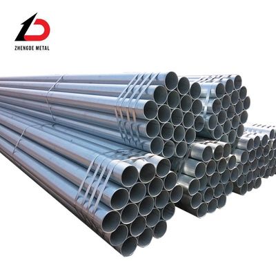 ホットDIP Giシームレスガルバン化丸い鋼管 ASTM A106 Sch 40 ERW Gi鉄管