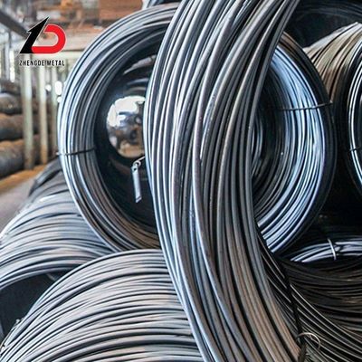 SAE1008/Q195 Ms 低炭素鋼鉄ワイヤストッド,ネイル製造ワイヤ,5.5mm6.5mm8mmワイヤ価格 高量 ホットロール鋼鉄ワイヤ