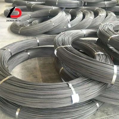 スパイラル 滑らかな表面 5mm 7mm 1770MPa 1860MPa プレストレスの鋼鉄線