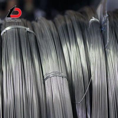 ASTM A36 A572 炭素スプリングスチールワイヤ 0.015-0.08mm スプリングスチールワイヤストッド