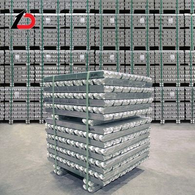 メタルインゴット 工場供給 純度 99.7% 99.85% 99.9% A7 A8 アルミインゴット